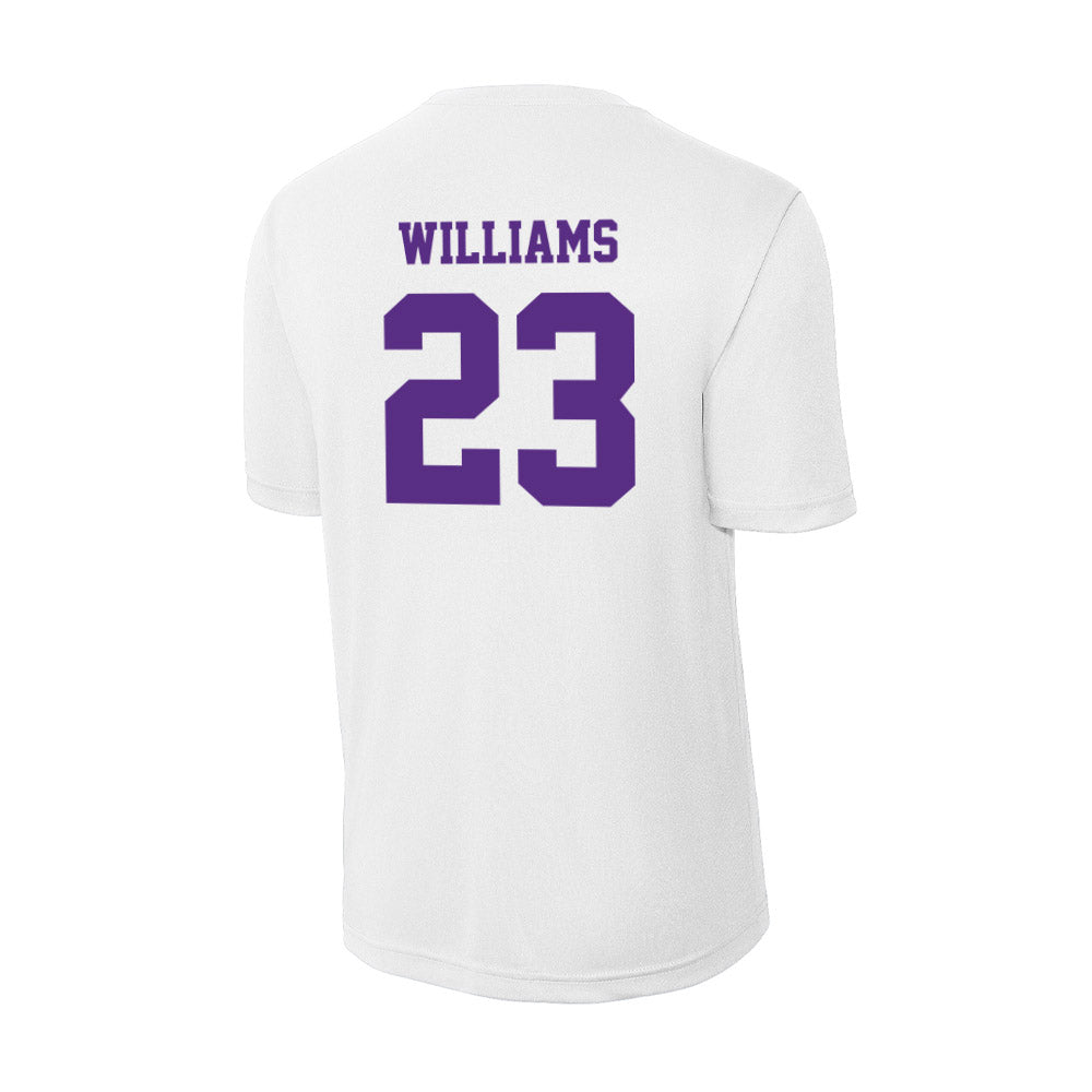 Furman - NCAA Football : Trae Williams - Classic Shersey Activewear T-Shirt-1