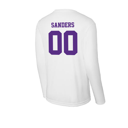 Furman - NCAA Football : Cooper Sanders - Activewear Long Sleeve T-Shirt-1