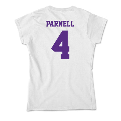 Furman - NCAA Women's Basketball : Kyraha Parnell - Soft Style Women’s T-Shirt-1