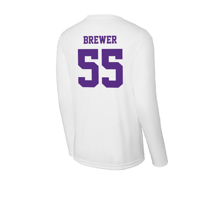 Furman - NCAA Women's Lacrosse : Madigan Brewer - Activewear Long Sleeve T-Shirt-1