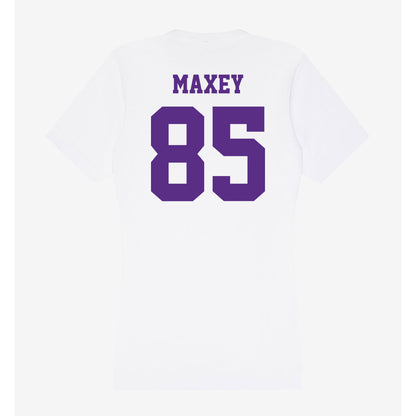 Furman - NCAA Football : Kade Maxey - Women's V-Neck T-Shirt-1
