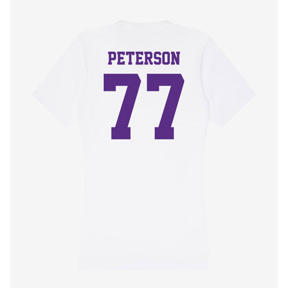 Furman - NCAA Football : Parker Peterson - Classic Shersey Women's V-Neck T-Shirt-1
