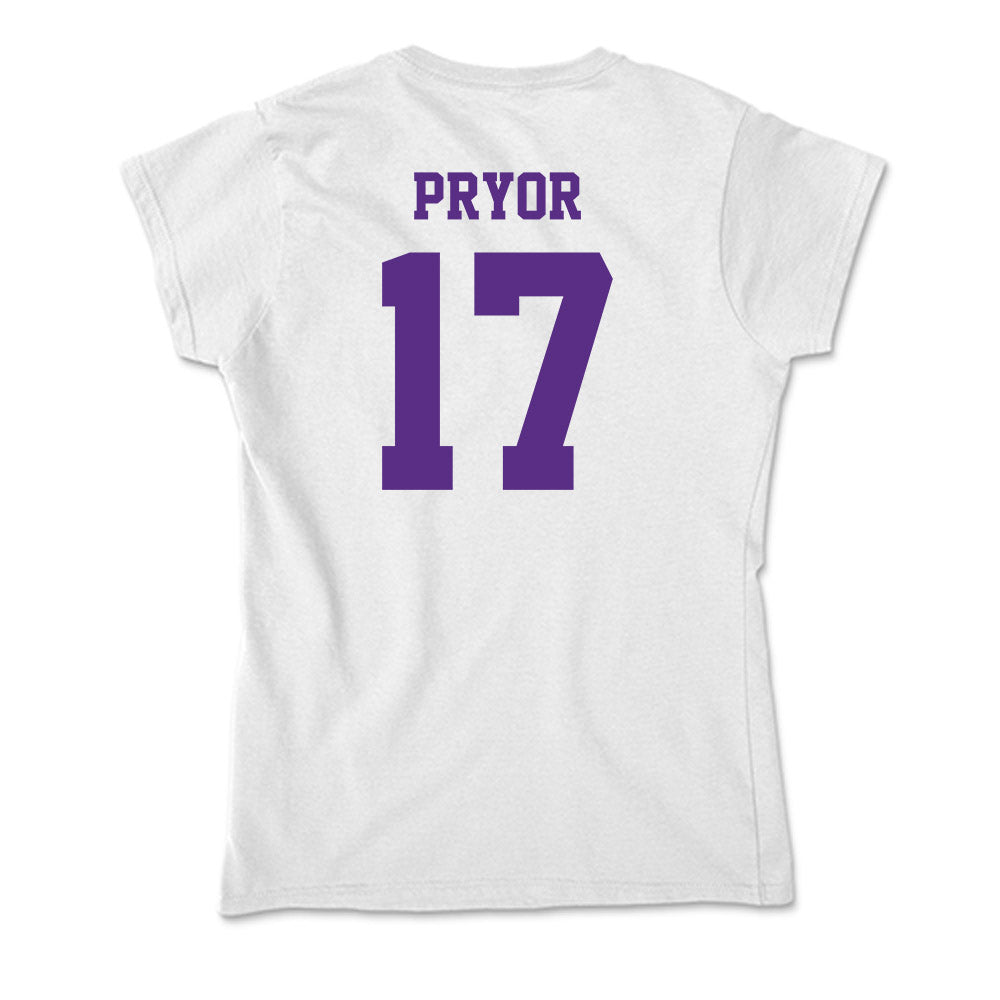 Furman - NCAA Football : Jackson Pryor - Soft Style Women’s T-Shirt-1