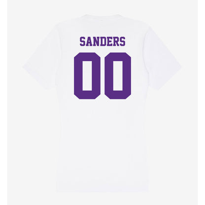 Furman - NCAA Football : Cooper Sanders - Women's V-Neck T-Shirt-1