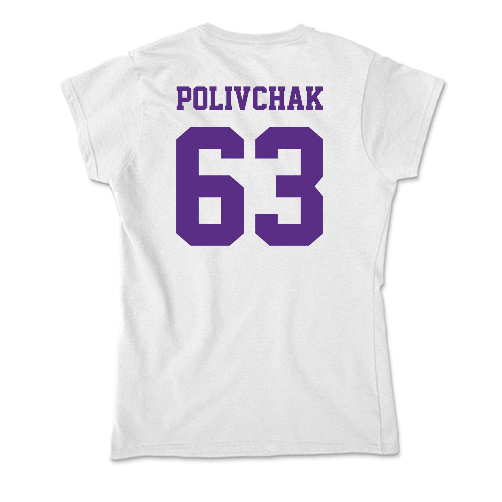 Furman - NCAA Football : Chase Polivchak - Soft Style Women’s T-Shirt-1