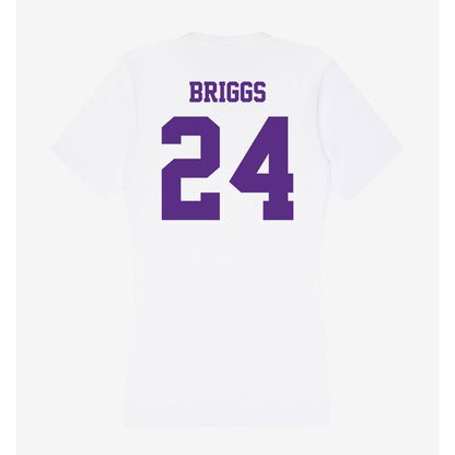 Furman - NCAA Women's Basketball : Emma Briggs - Classic Shersey Women's V-Neck T-Shirt-1
