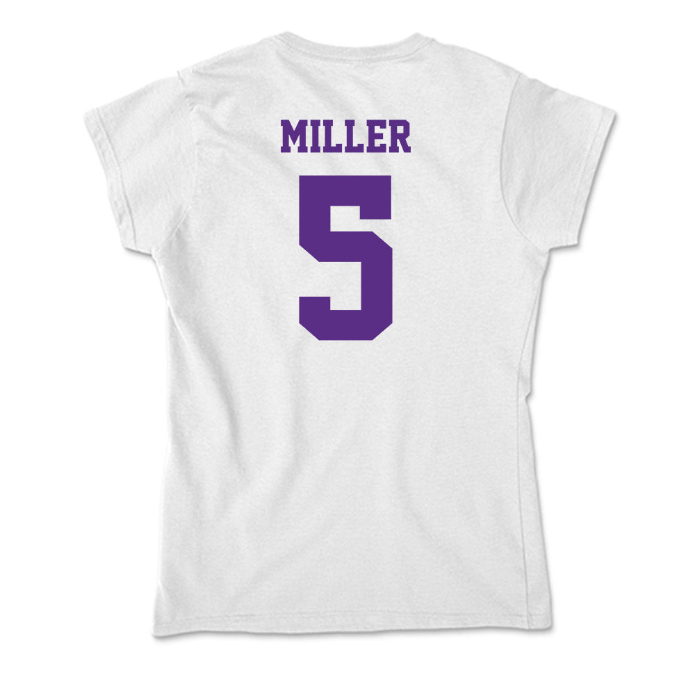 Furman - NCAA Football : Jordan Miller - Soft Style Women’s T-Shirt-1