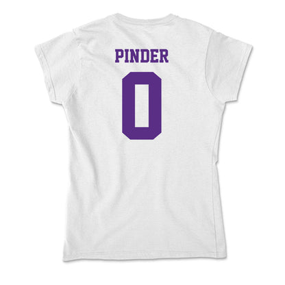 Furman - NCAA Women's Basketball : Jayda Pinder - Soft Style Women’s T-Shirt-1
