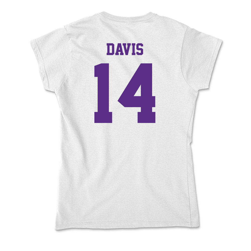Furman - NCAA Football : Isaiah Davis - Soft Style Women’s T-Shirt-1