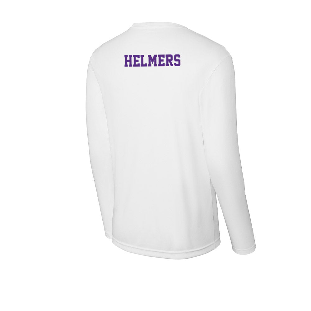Furman - NCAA Women's Cross Country : Georgy Helmers - Classic Shersey Activewear Long Sleeve T-Shirt-1