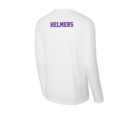 Furman - NCAA Women's Cross Country : Georgy Helmers - Classic Shersey Activewear Long Sleeve T-Shirt-1
