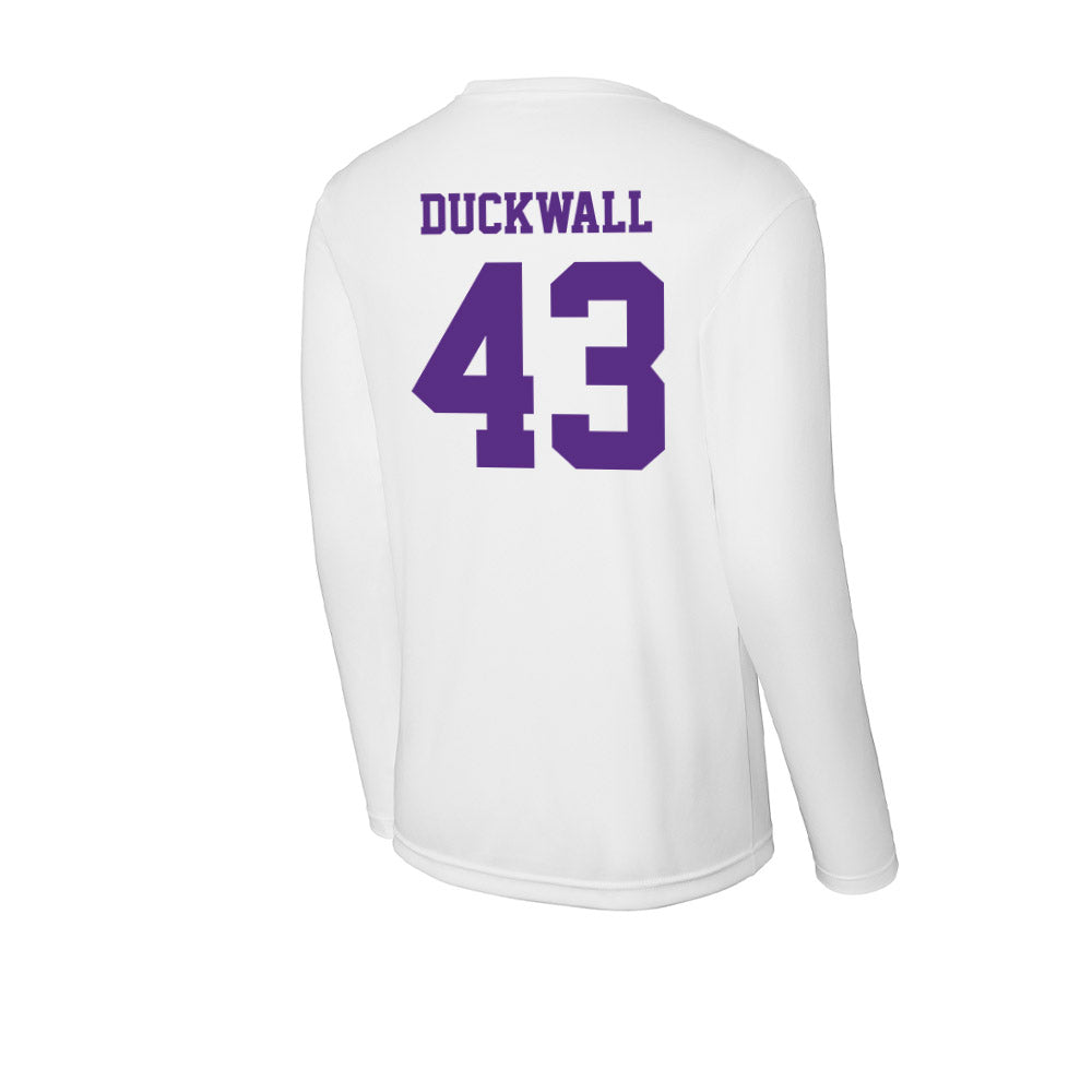 Furman - NCAA Football : Max Duckwall - Classic Shersey Activewear Long Sleeve T-Shirt-1