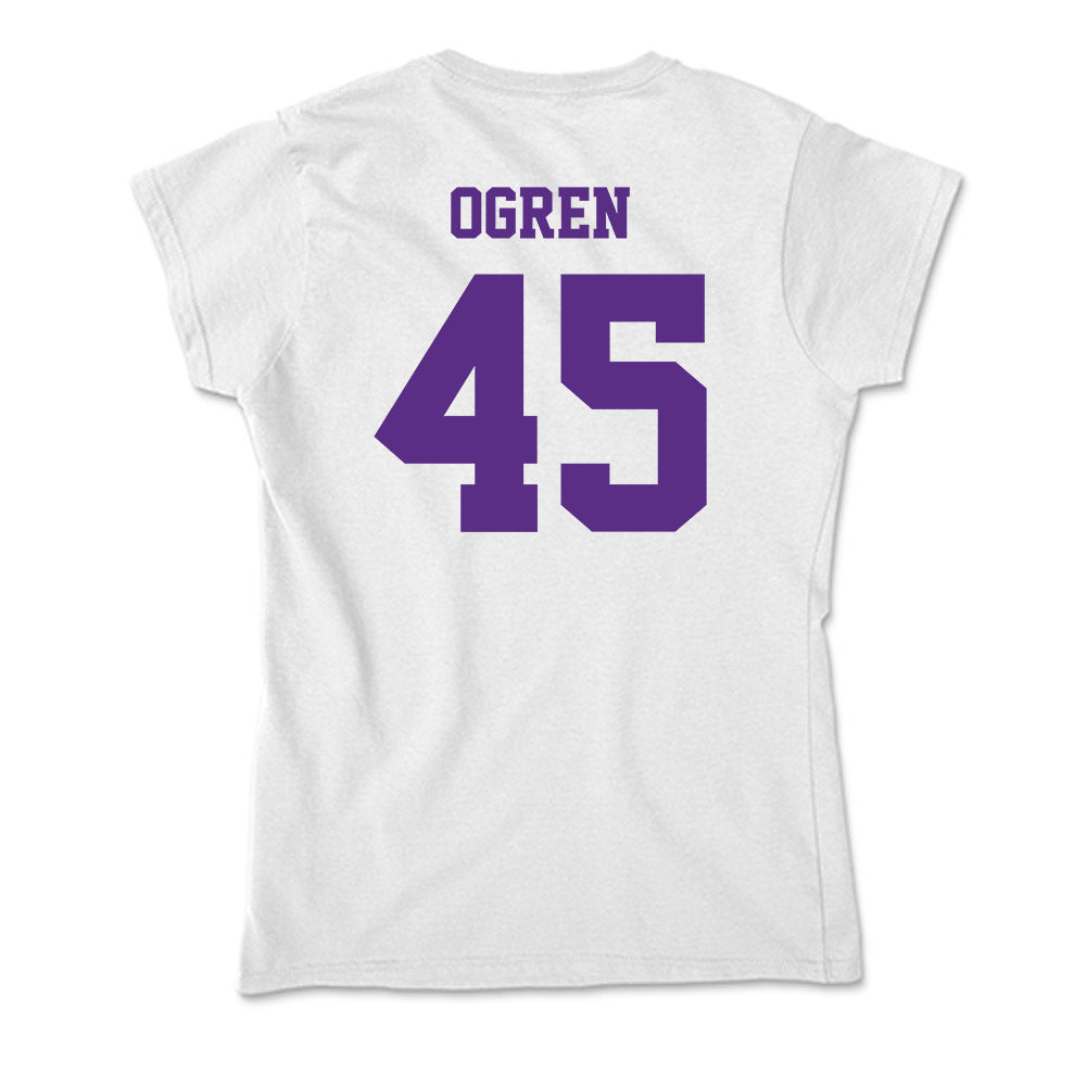 Furman - NCAA Women's Lacrosse : Juliette Ogren - Soft Style Women’s T-Shirt-1