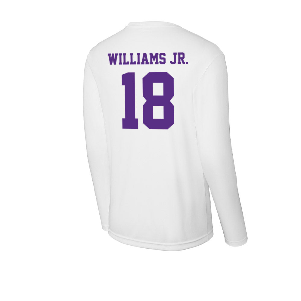 Furman - NCAA Football : Jerrod Williams Jr. - Classic Shersey Activewear Long Sleeve T-Shirt-1