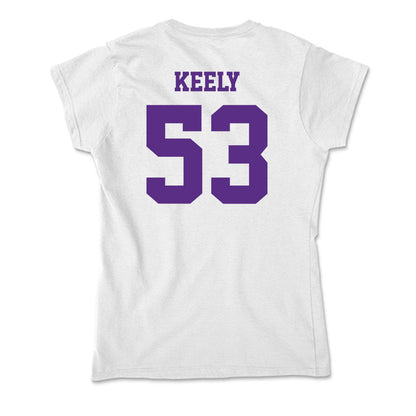 Furman - NCAA Football : Mason Keely - Soft Style Women’s T-Shirt-1