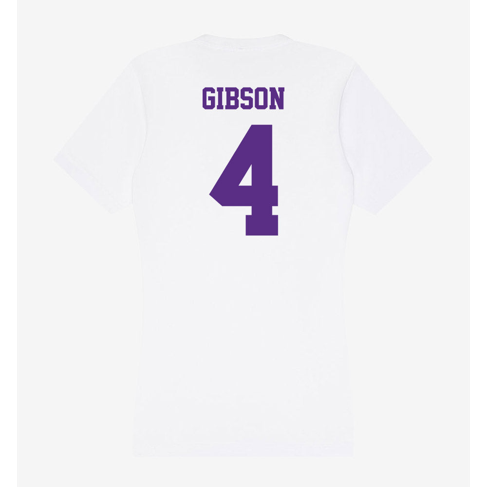 Furman - NCAA Women's Lacrosse : Grace Gibson - Women's V-Neck T-Shirt-1