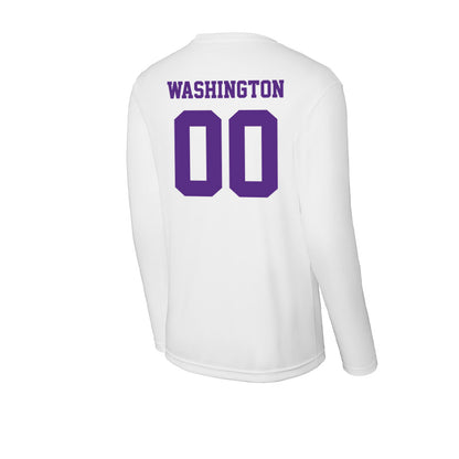 Furman - NCAA Football : Ethan Washington - Activewear Long Sleeve T-Shirt-1