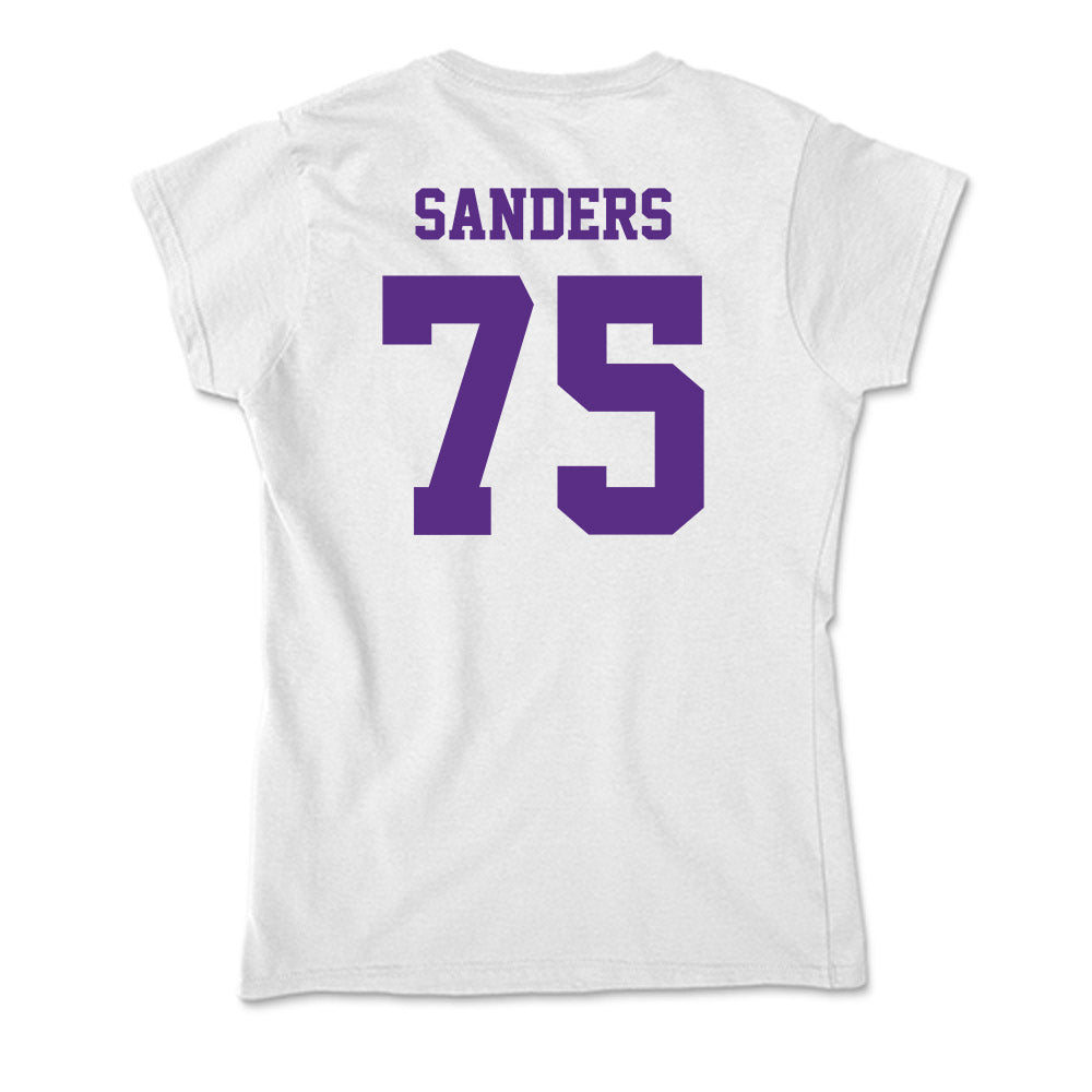 Furman - NCAA Football : Cooper Sanders - Classic Shersey Soft Style Women’s T-Shirt-1