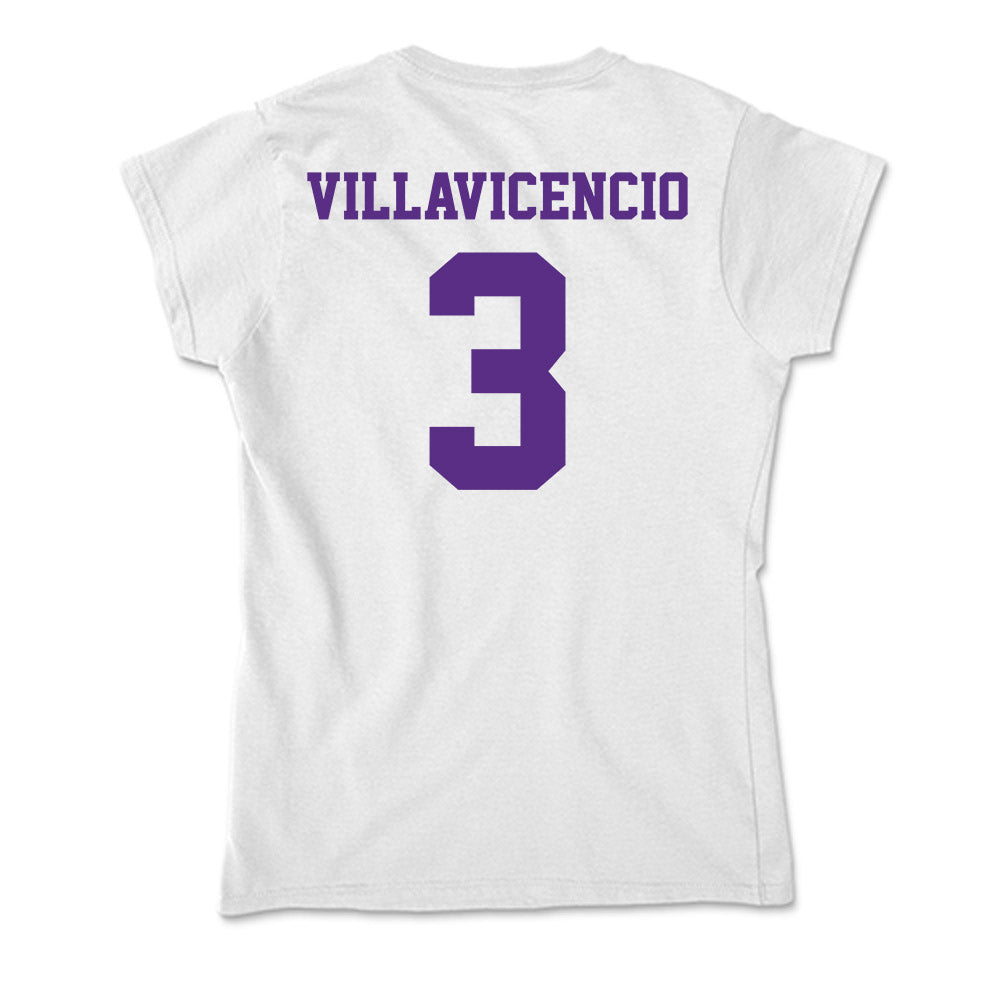 Furman - NCAA Men's Soccer : David Villavicencio - Classic Shersey Soft Style Women’s T-Shirt-1