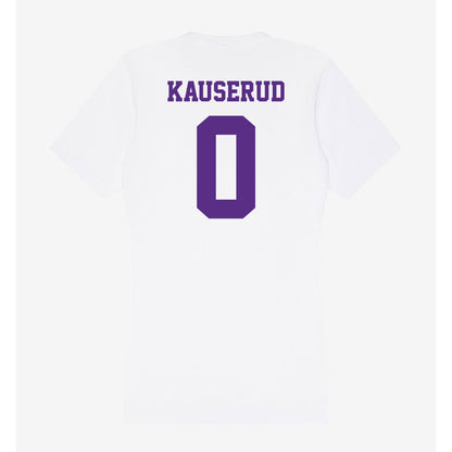 Furman - NCAA Football : Ty Kauserud - Classic Shersey Women's V-Neck T-Shirt-1