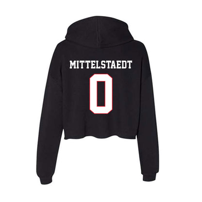 DePaul - NCAA Women's Soccer : Savannah Mittelstaedt - Classic Shersey Women's Crop Fleece Hoodie-1