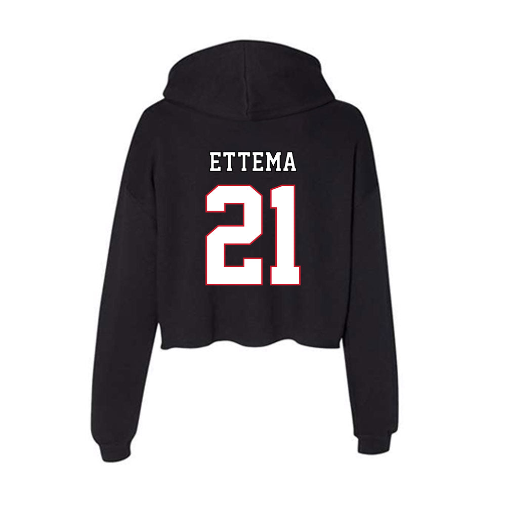 DePaul - NCAA Softball : Lydia Ettema - Classic Shersey Women's Crop Fleece Hoodie-1
