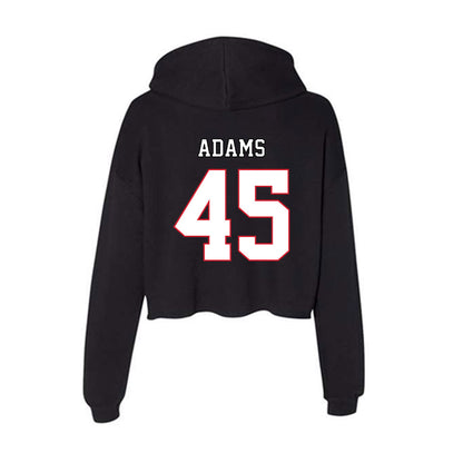 DePaul - NCAA Softball : Jolie Adams - Classic Shersey Women's Crop Fleece Hoodie-1