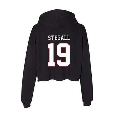 DePaul - NCAA Men's Soccer : Chase Stegall - Classic Shersey Women's Crop Fleece Hoodie-1
