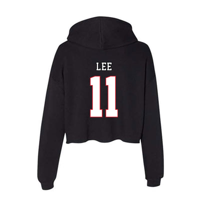 DePaul - NCAA Women's Basketball : Sumer Lee - Classic Shersey Women's Crop Fleece Hoodie-1