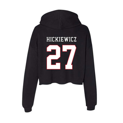 DePaul - NCAA Men's Soccer : Daniel Hickiewicz - Classic Shersey Women's Crop Fleece Hoodie-1