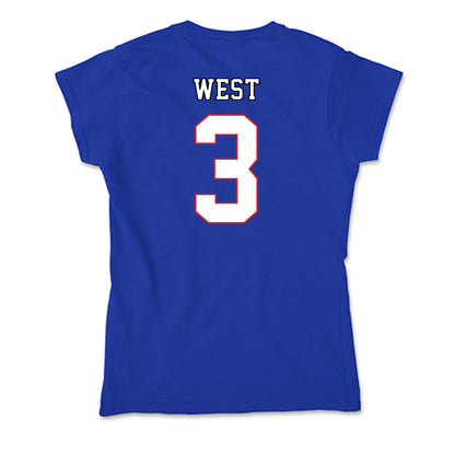 DePaul - NCAA Women's Basketball : Alayna West - Classic Shersey Soft Style Women’s T-Shirt-1