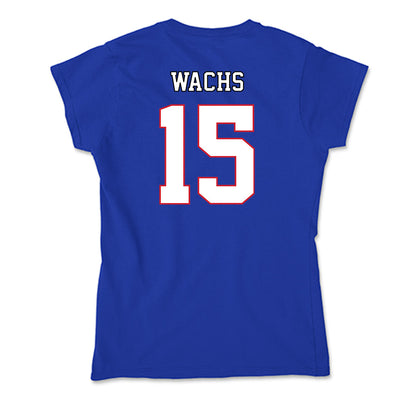 DePaul - NCAA Men's Soccer : Eli Wachs - Soft Style Women’s T-Shirt-1