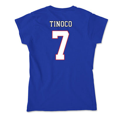 DePaul - NCAA Men's Soccer : Sam Tinoco - Soft Style Women’s T-Shirt-1