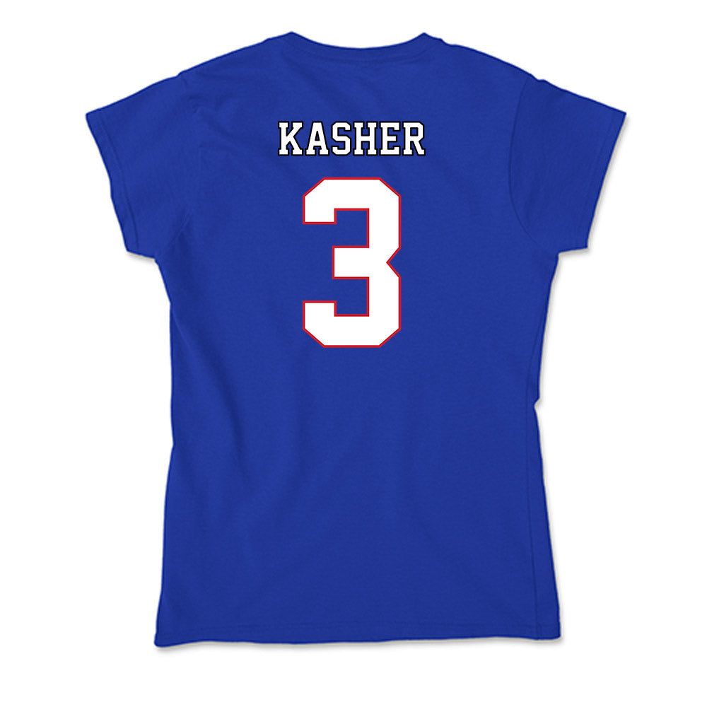 DePaul - NCAA Men's Basketball : Nate Kasher - Classic Shersey Soft Style Women’s T-Shirt-1
