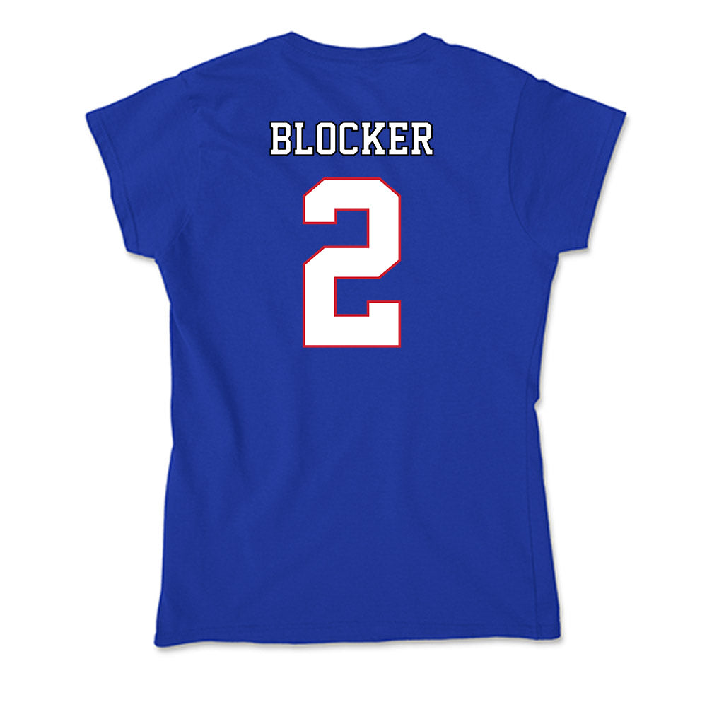 DePaul - NCAA Men's Basketball : Layden Blocker - Classic Shersey Soft Style Women’s T-Shirt-1