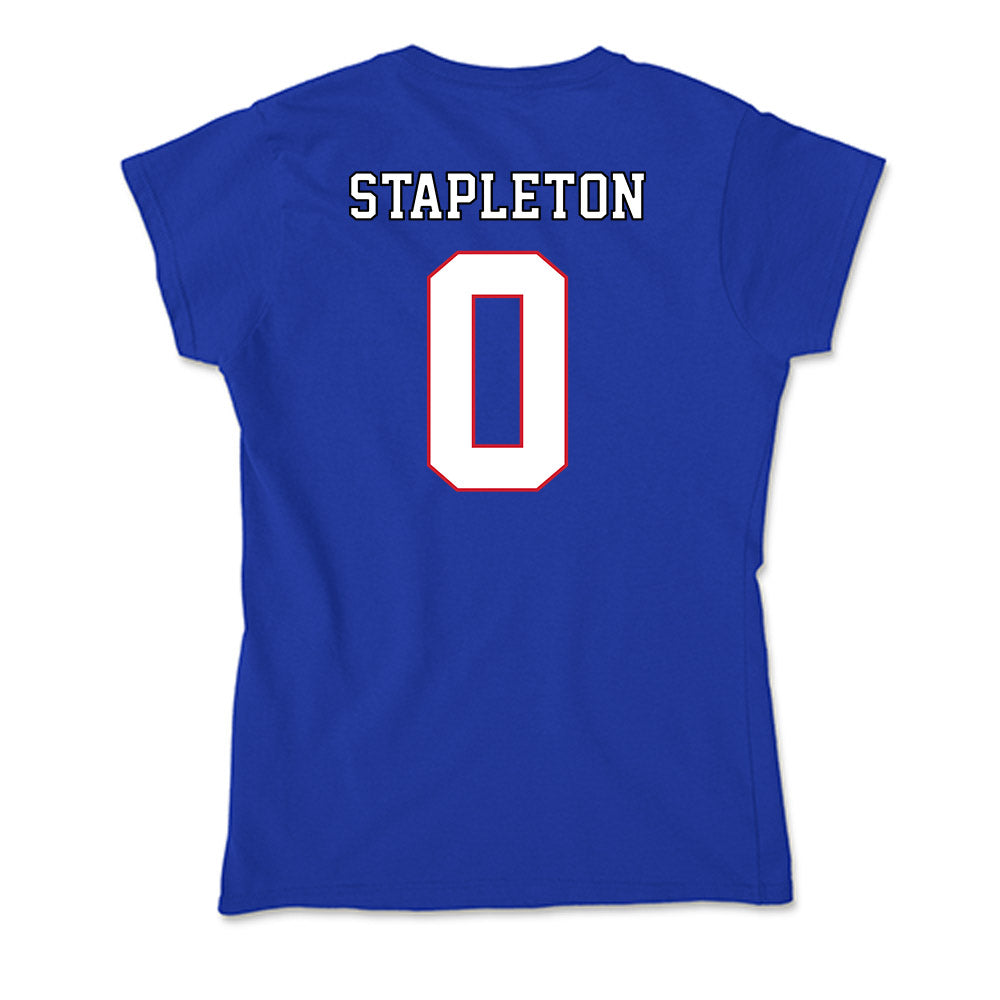 DePaul - NCAA Baseball : Taylor Stapleton - Soft Style Women’s T-Shirt-1