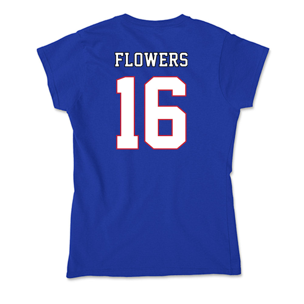 DePaul - NCAA Men's Soccer : Tyler Flowers - Classic Shersey Soft Style Women’s T-Shirt-1