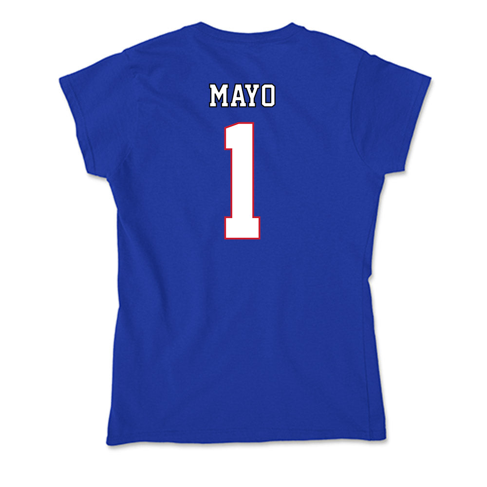 DePaul - NCAA Women's Basketball : Aizhanique Mayo - Classic Shersey Soft Style Women’s T-Shirt-1