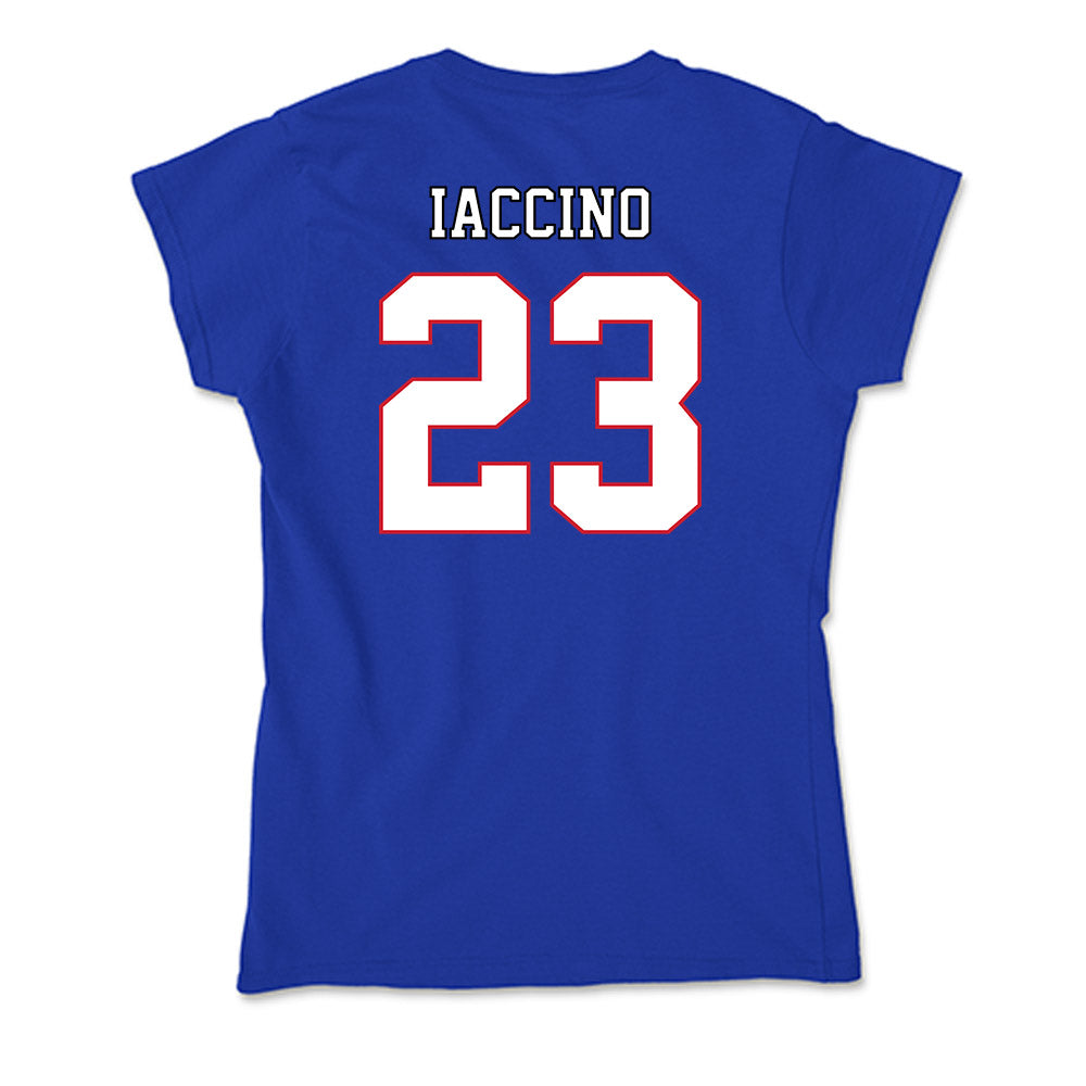 DePaul - NCAA Men's Soccer : Luca Iaccino - Classic Shersey Soft Style Women’s T-Shirt-1