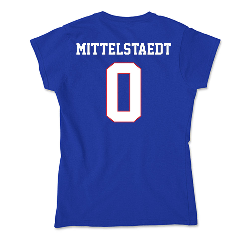 DePaul - NCAA Women's Soccer : Savannah Mittelstaedt - Classic Shersey Soft Style Women’s T-Shirt-1