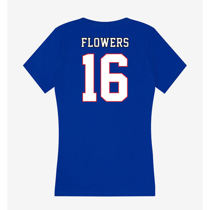 DePaul - NCAA Men's Soccer : Tyler Flowers - Classic Shersey Women's V-Neck T-Shirt-1