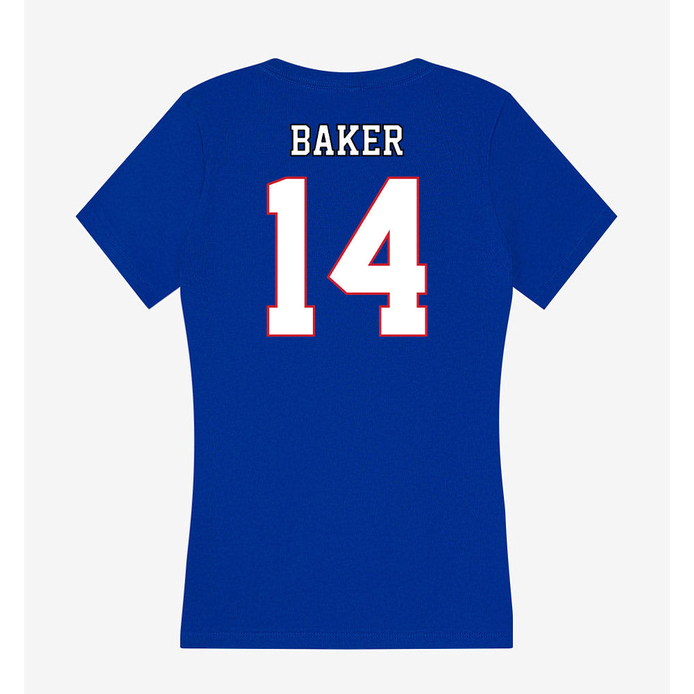 DePaul - NCAA Softball : Gwen Baker - Classic Shersey Women's V-Neck T-Shirt-1