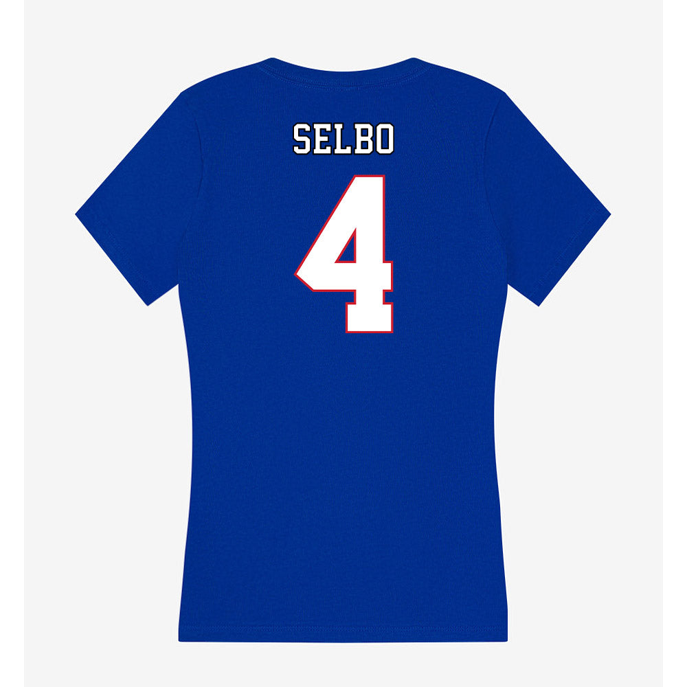 DePaul - NCAA Men's Soccer : Ronan Selbo - Classic Shersey Women's V-Neck T-Shirt-1