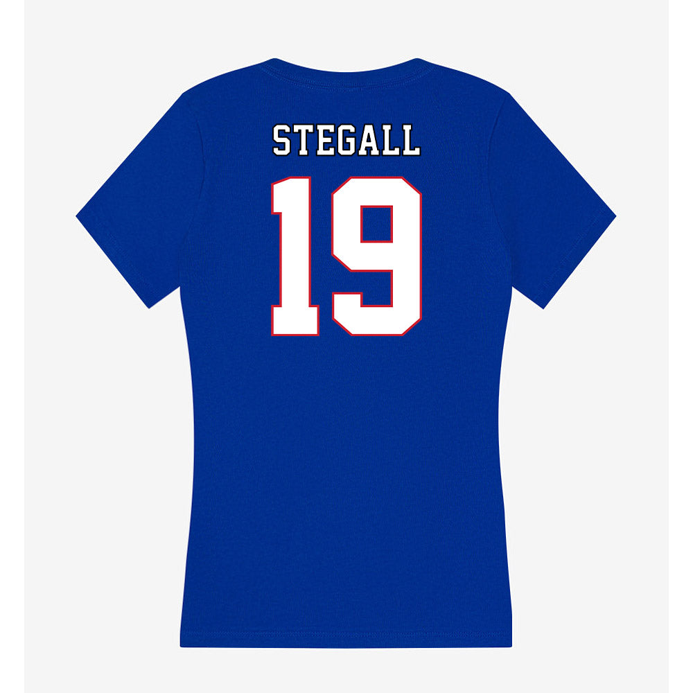 DePaul - NCAA Men's Soccer : Chase Stegall - Classic Shersey Women's V-Neck T-Shirt-1