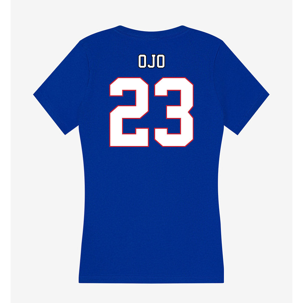 DePaul - NCAA Women's Basketball : Michelle Ojo - Classic Shersey Women's V-Neck T-Shirt-1