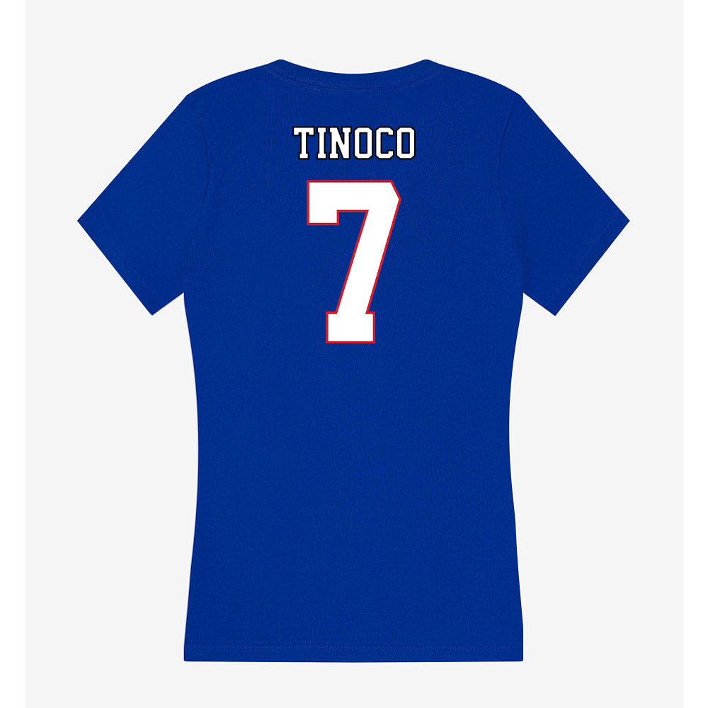 DePaul - NCAA Men's Soccer : Sam Tinoco - Classic Shersey Women's V-Neck T-Shirt-1