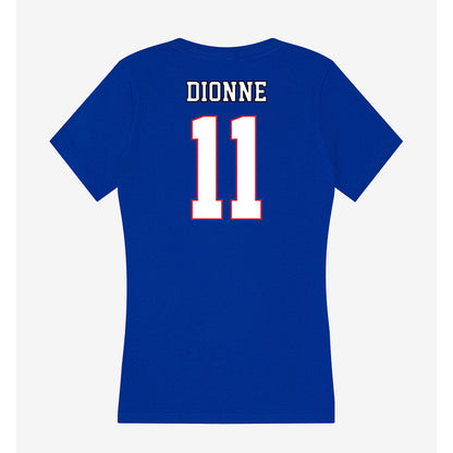 DePaul - NCAA Men's Soccer : Christian Dionne - Classic Shersey Women's V-Neck T-Shirt-1