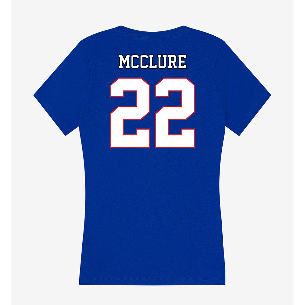 DePaul - NCAA Men's Basketball : Kruz McClure - Classic Shersey Women's V-Neck T-Shirt-1