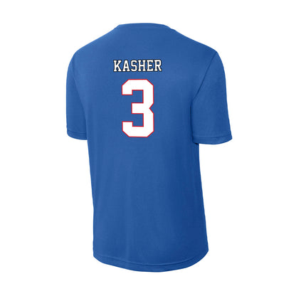DePaul - NCAA Men's Basketball : Nate Kasher - Activewear T-Shirt-1