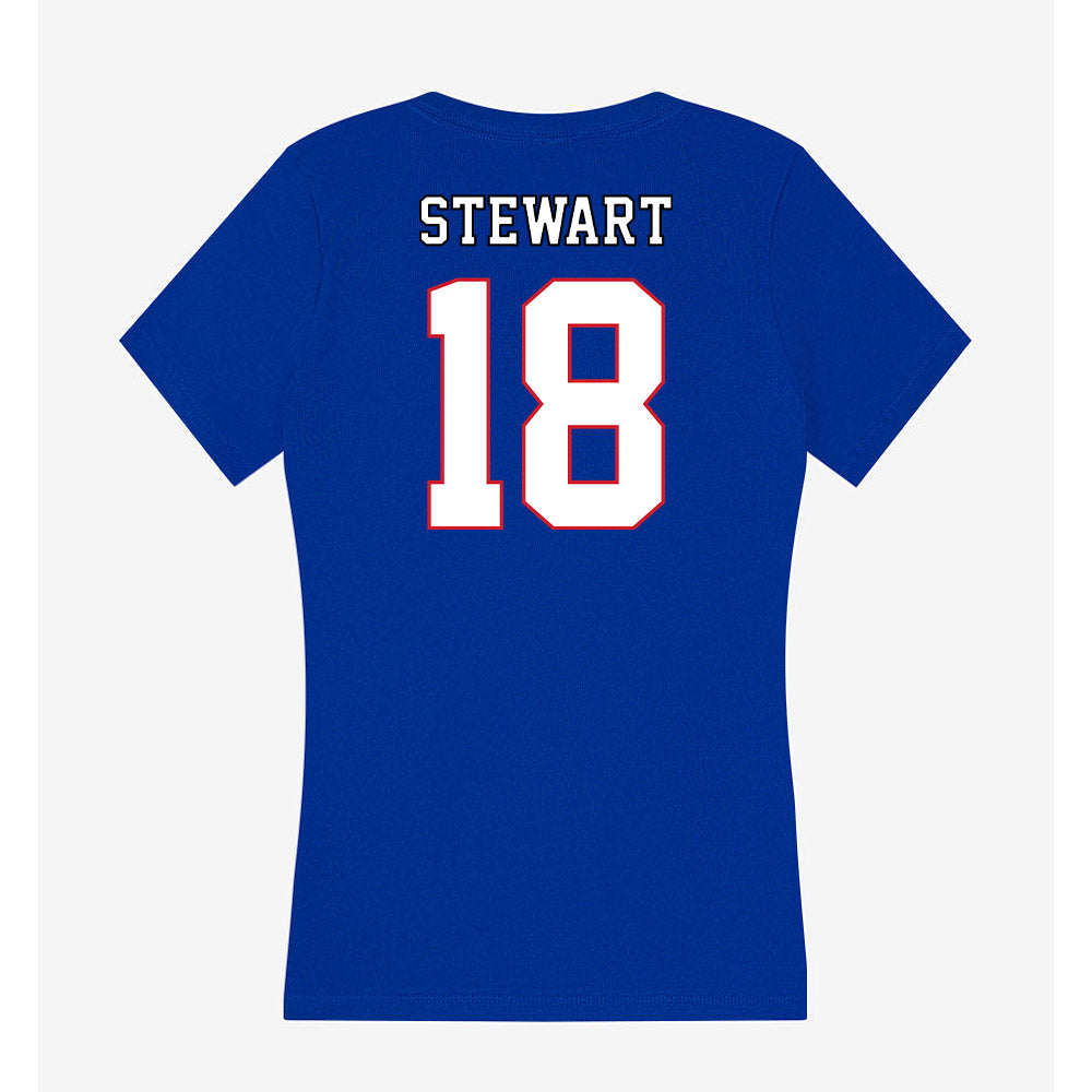 DePaul - NCAA Women's Volleyball : Morgan Stewart - Classic Shersey Women's V-Neck T-Shirt-1